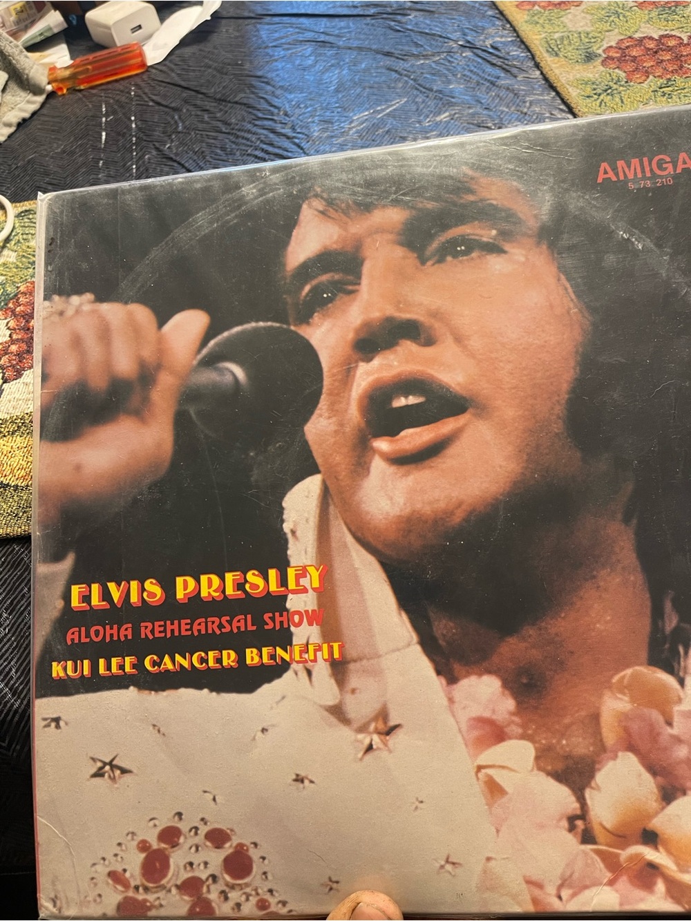 Aloha Rehearsal Show Elvis Presley vintage